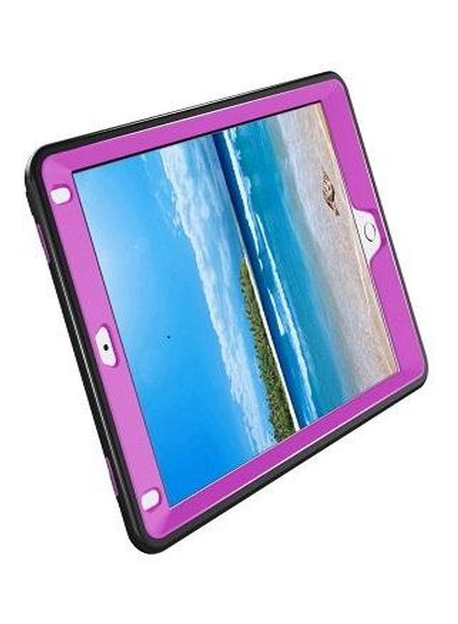 Protective Case With Kickstand For Apple iPad Pro 10.5-Inch Black/Purple - Image 3