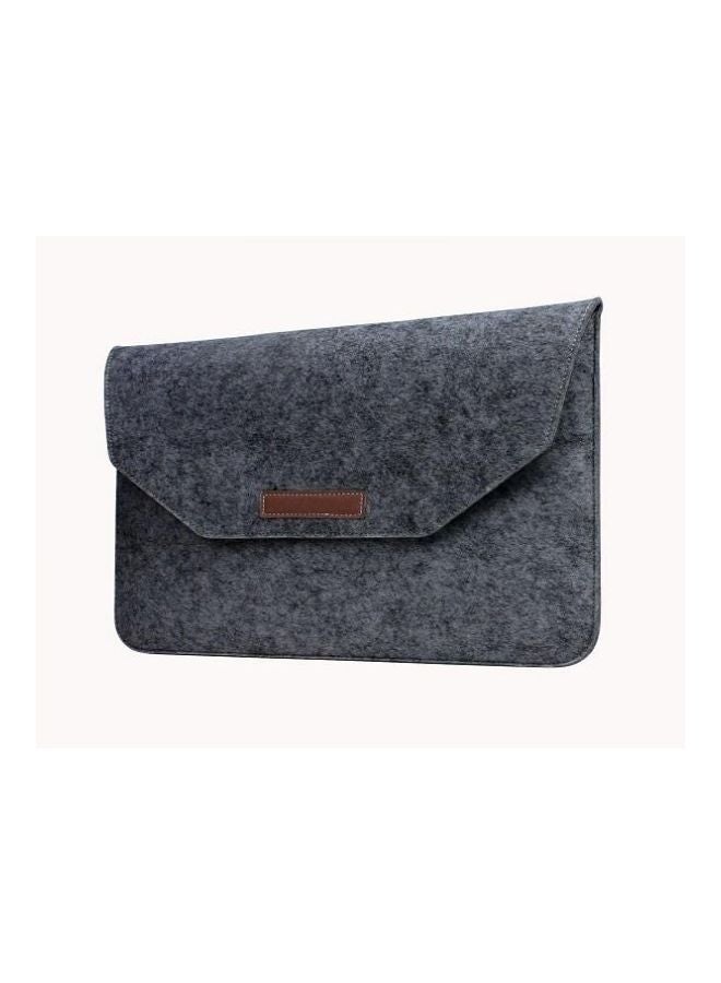 حقيبة واقية لكمبيوتر أبل ماك بوك إير المحمول قياس 13/13.3 بوصة أسود - Image 2