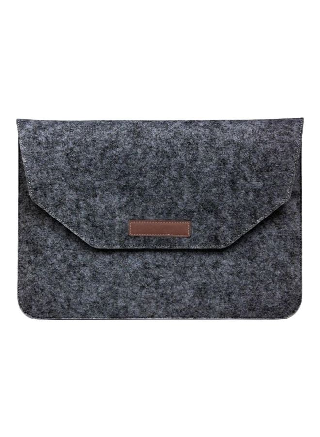 حقيبة واقية لكمبيوتر أبل ماك بوك إير المحمول قياس 13/13.3 بوصة أسود - Image 1