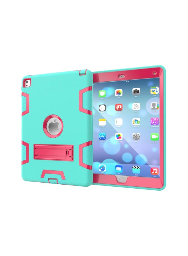 Shockproof Case Cover For Apple iPad Mini 4 Green/Pink