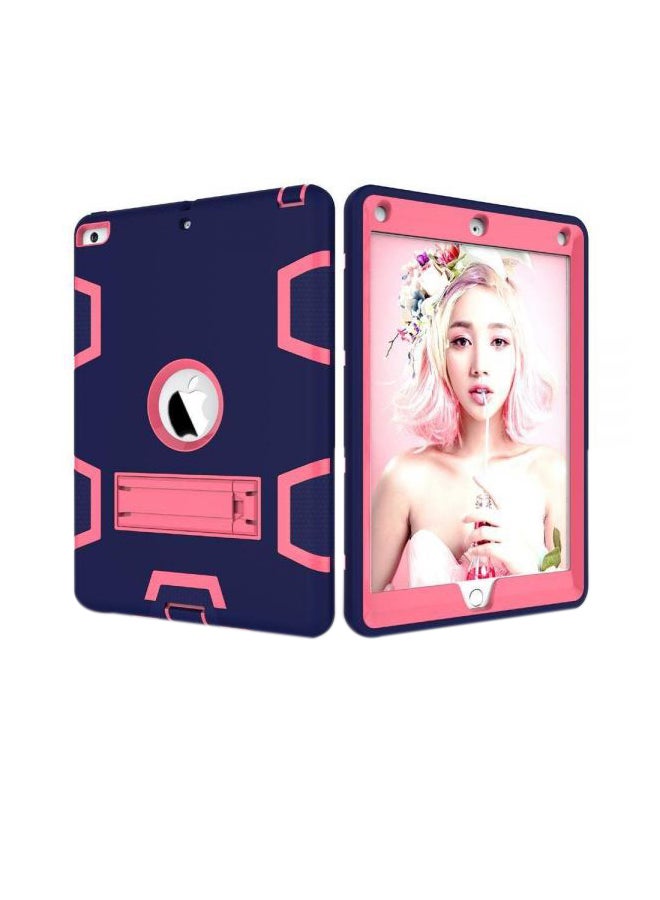Hard Case Cover For Apple iPad Air 2 Air 6 9.7-Inch Pink/Blue - Image 1