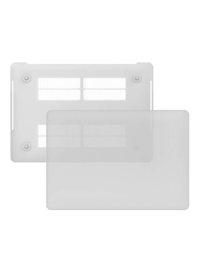 Hard Case And Keyboard Skin Cover For Apple MacBook Pro 13/13.3-Inch (2016/2017) White  - Image 2