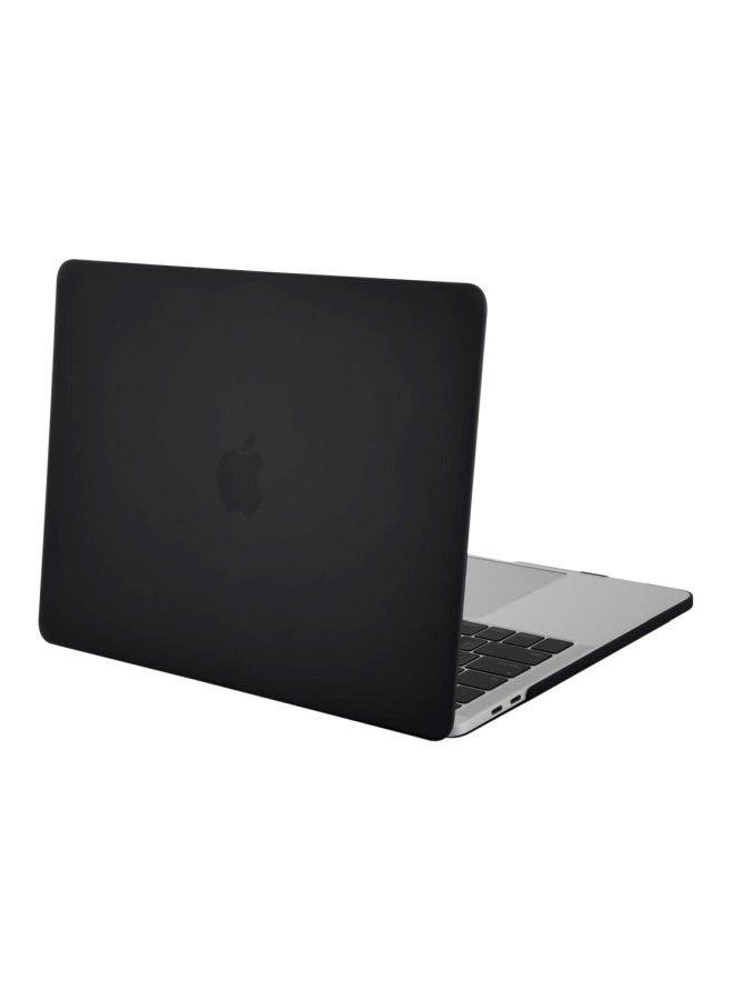 Hard Case Cover For Apple MacBook Pro 13-Inch A1706/A1708 (2016/2017) Black - Image 1