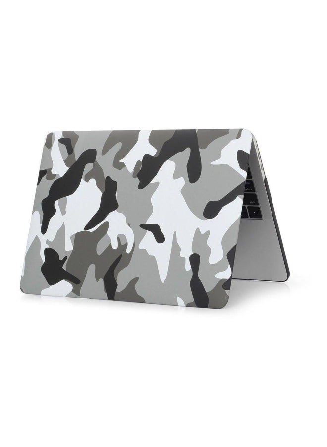 Hard Case With Keyboards Skin For Apple MacBook Pro Touch Bar 13-Inch 2016 Grey/Black  - Image 2