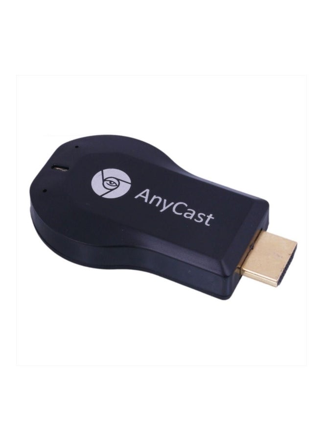 Internet and Multimedia Wi-Fi Display Receiver Black