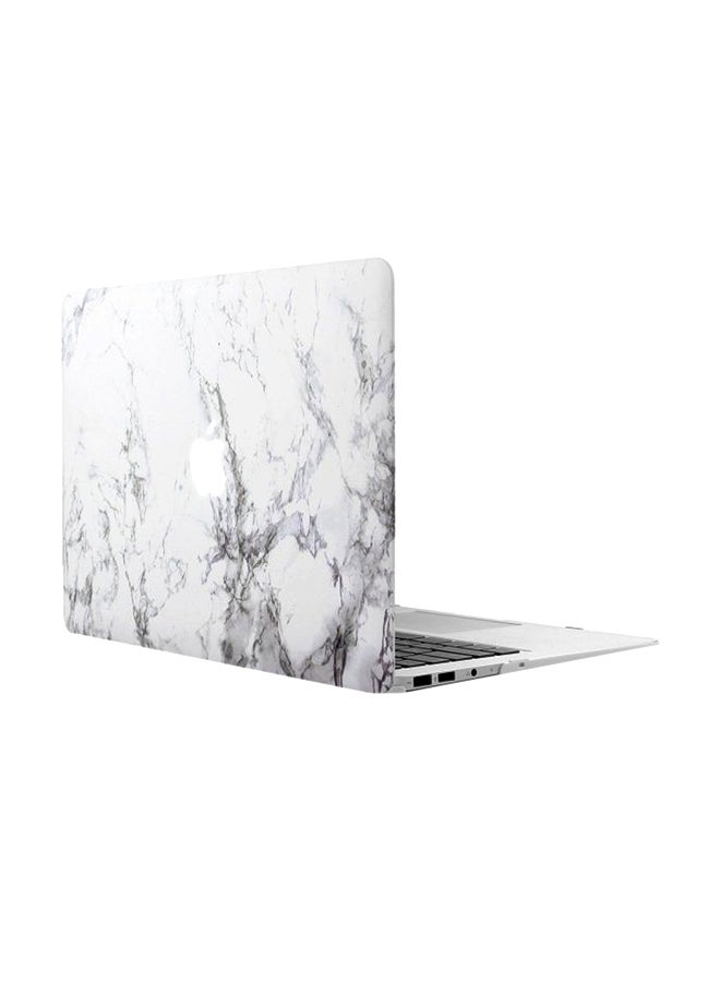 Protective Case Cover For Apple MacBook Pro 15-Inch White Marble 