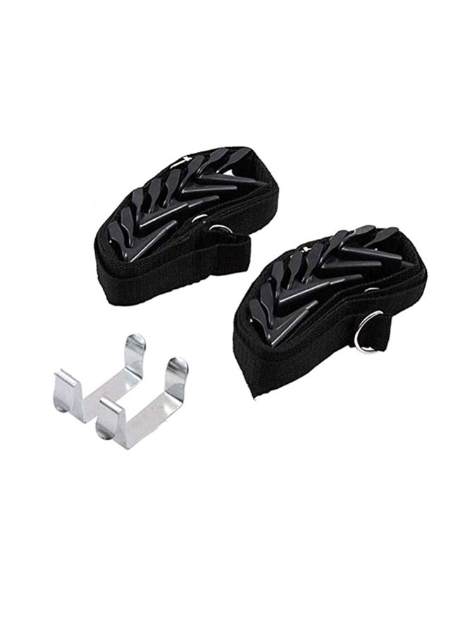 Adjustable Seamless Rope Hook Black 2.16x2.5cm - Image 1