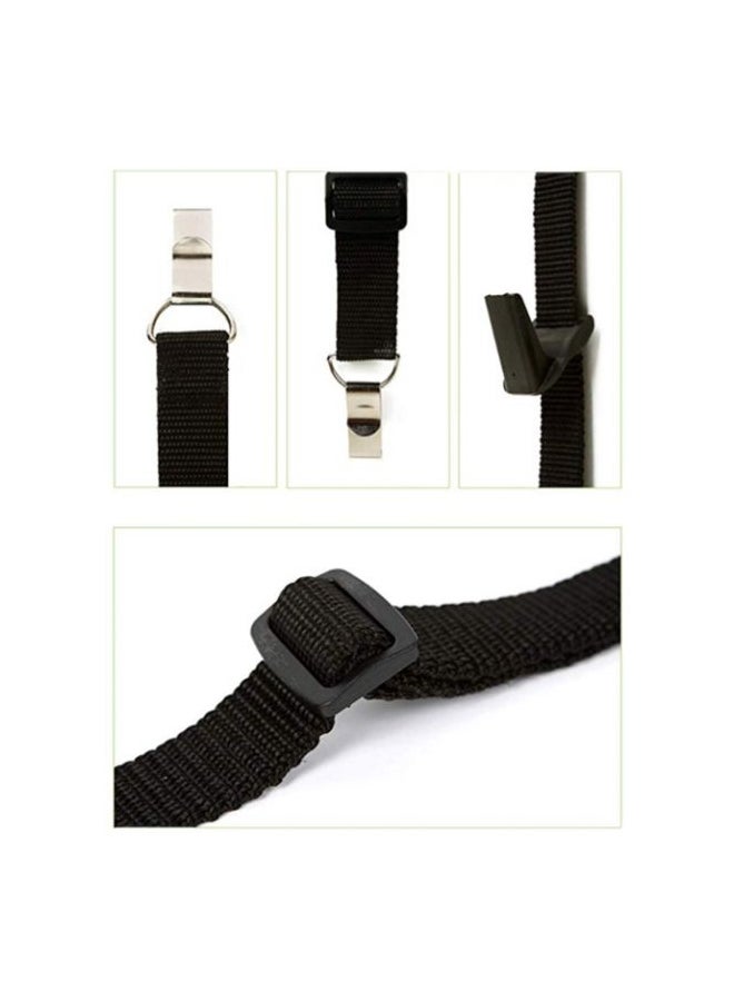 Adjustable Seamless Rope Hook Black 2.16x2.5cm - Image 4