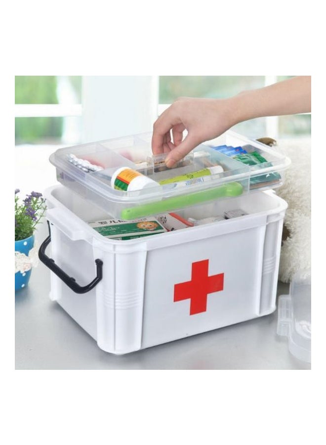 Generic Family Storage Emergency Kit White 33x24x19cm  - Image 2
