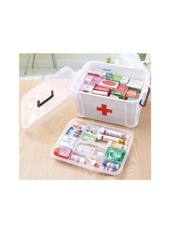 Generic Family Storage Emergency Kit White 33x24x19cm  - Image 3