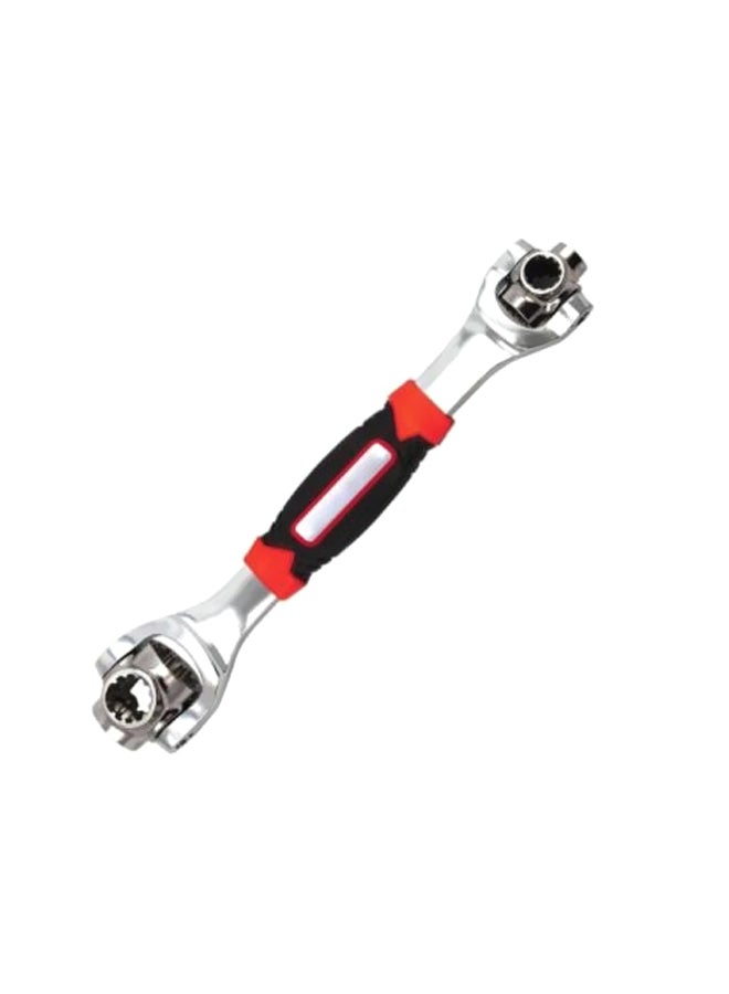 Multi-function Tiger Wrench Silver/Black/Red 
