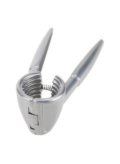 Hand Presser Walnut Cracker Silver