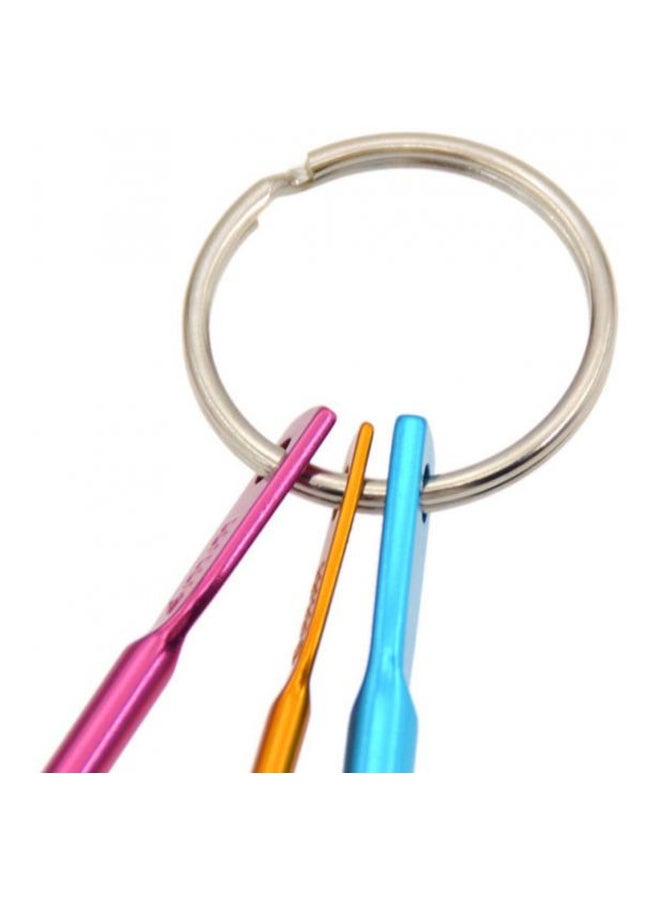 3-Piece Mini Crochet Hooks Multicolour - Image 2