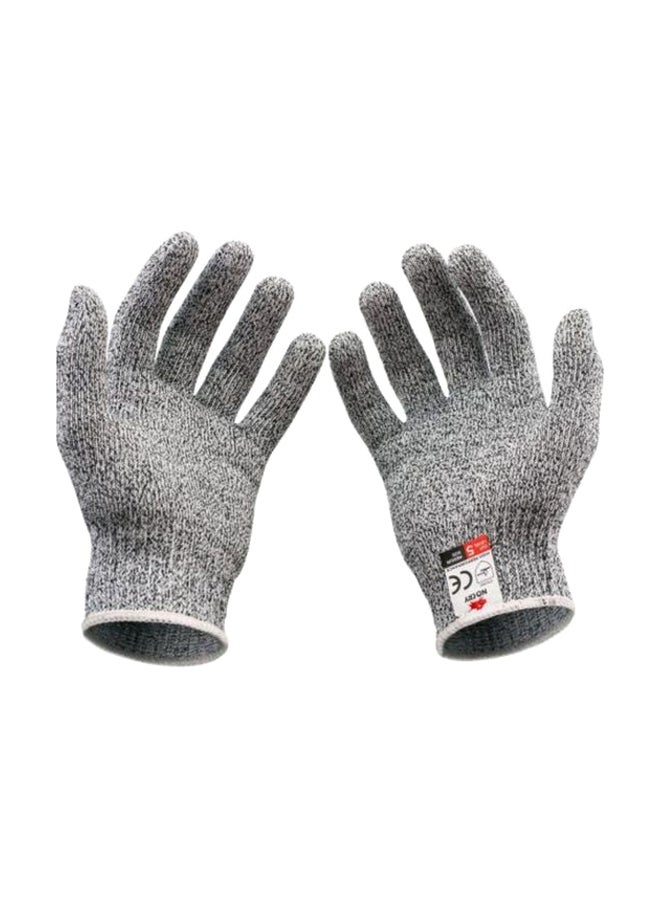 Generic Wire Safety Gloves Grey 23x9.5cm  - Image 1