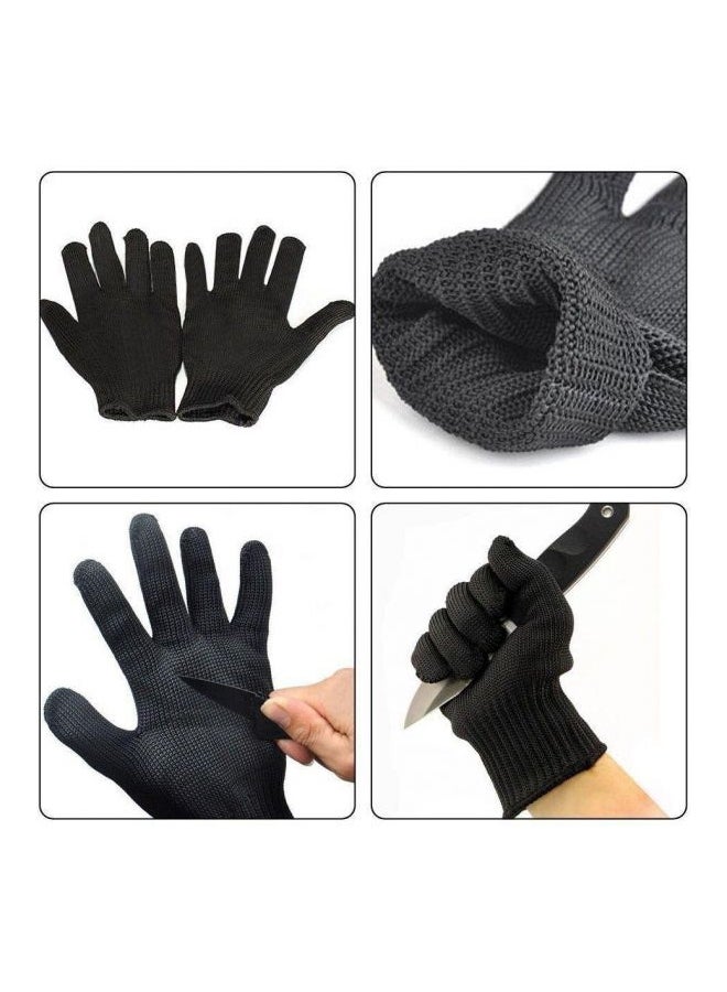 Outdoor Work Protective Gloves Black 23X12cm - Image 4