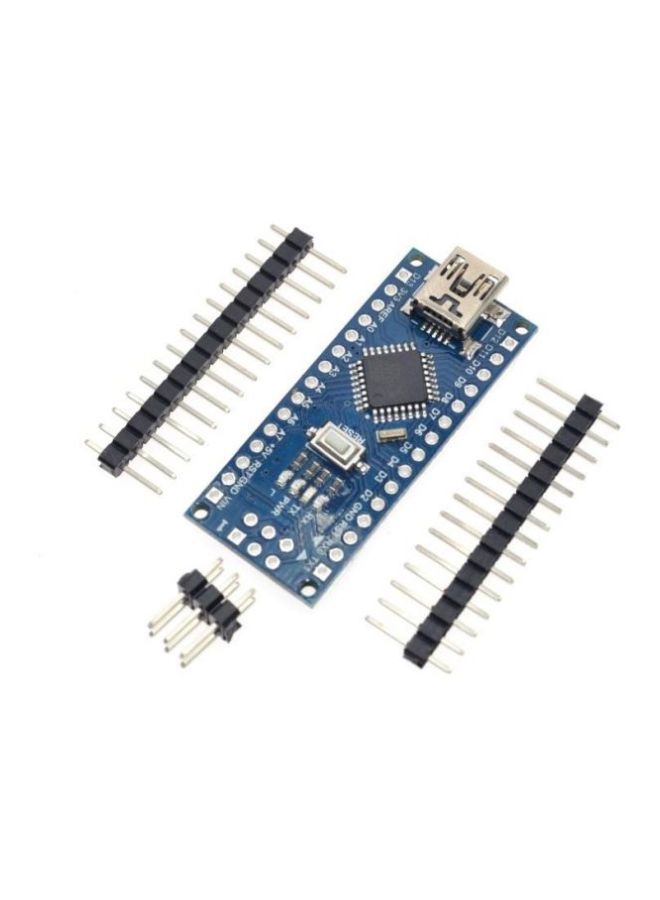 PCB Development Board With USB Cable For Arduino Blue/Silver/Black - Image 2