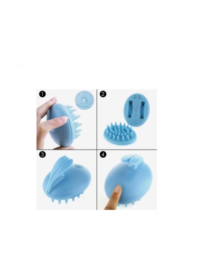 Generic Electric Head Massager Comb Blue  - Image 3
