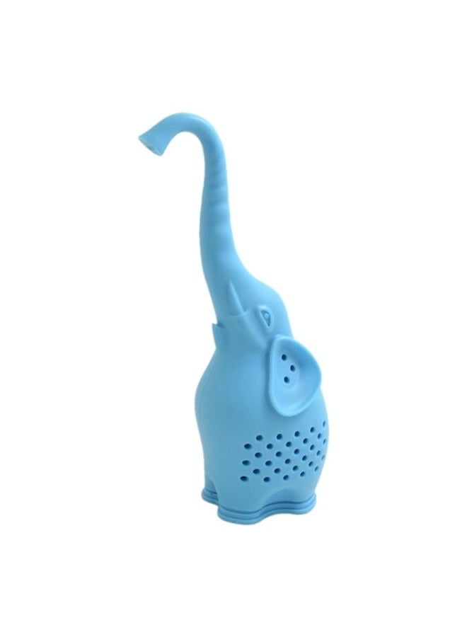 Generic - Infuser Tea Leaf Strainer Blue 120x60x40.5mm - Image 1
