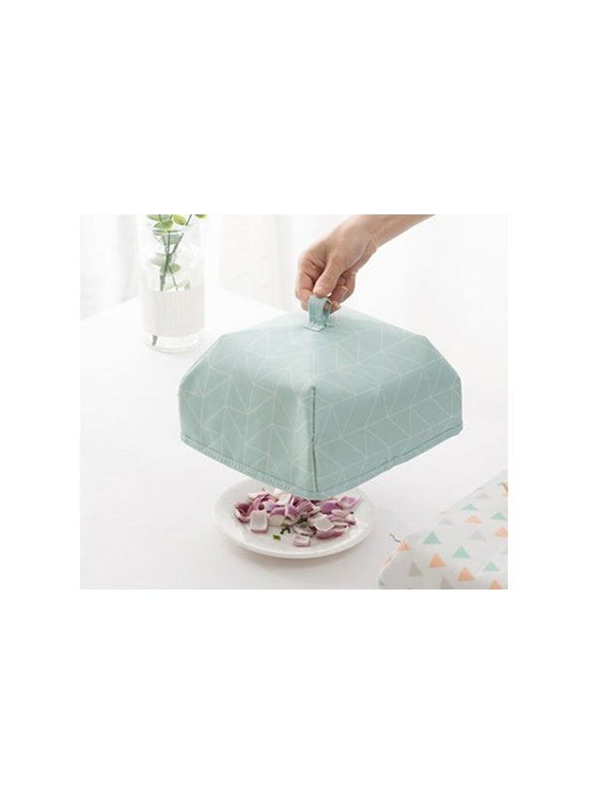 Generic Kitchen Insulated Foldable Food Cover Blue/White  - Image 3