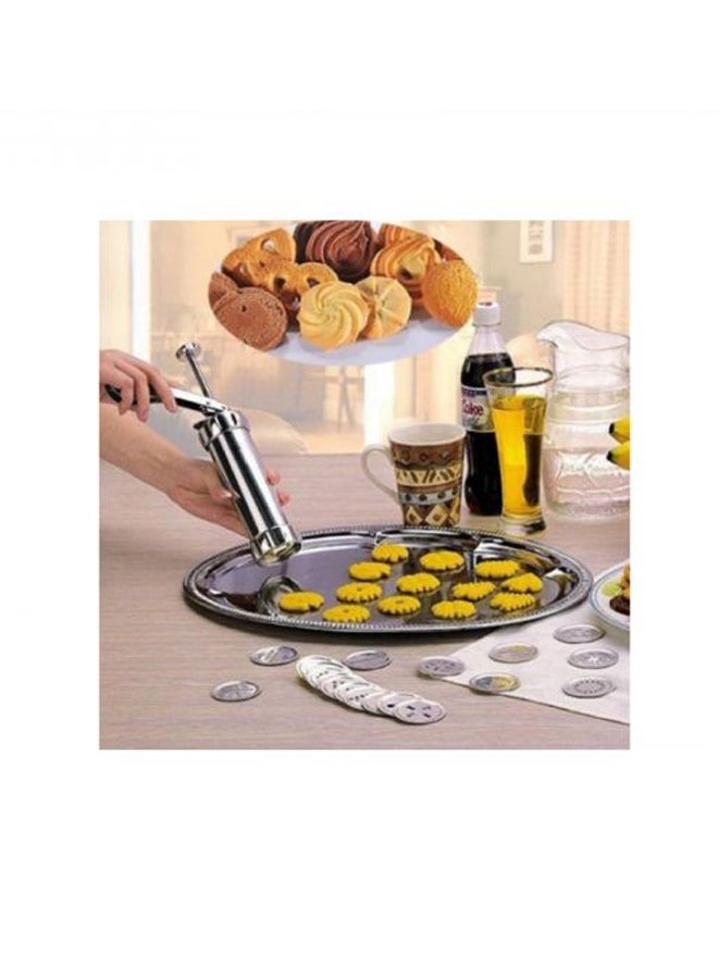 25-Piece Cookie Cutter Set Silver/Yellow - Image 5