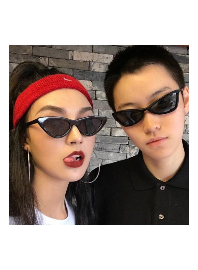 Women's UV Protected Cat-Eye Sunglasses - Lens Size: 58 mm - Image 5