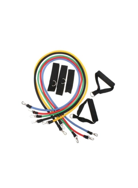 11-Piece Resistance Bands Exercise Tube Rope