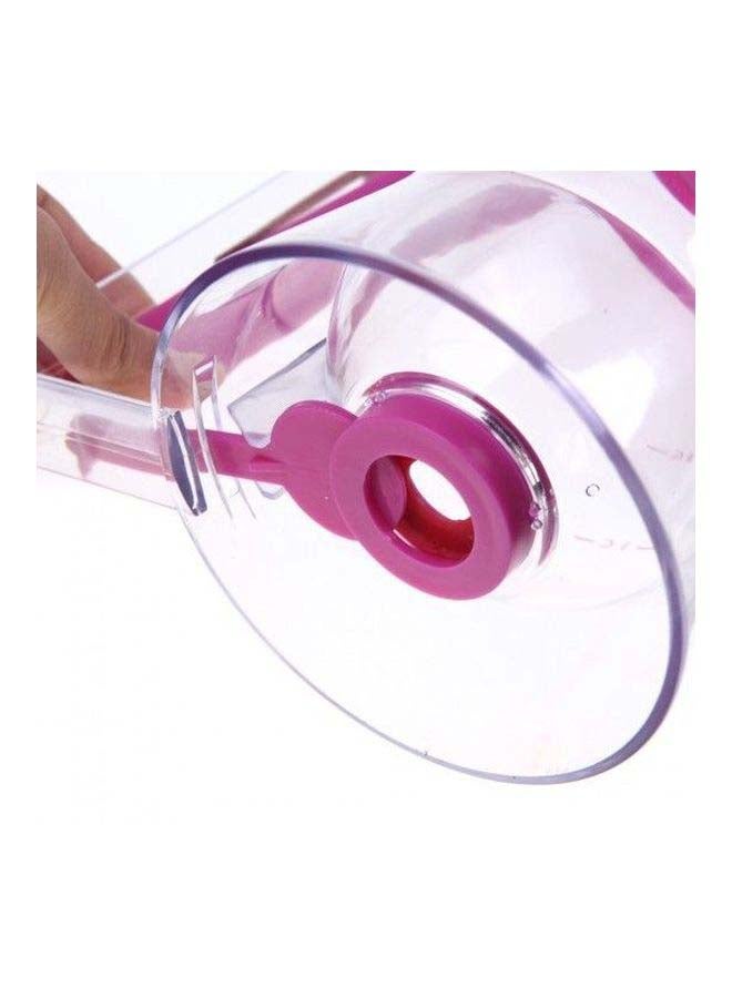 Plastic Batter Dispenser Clear/Pink - Image 2
