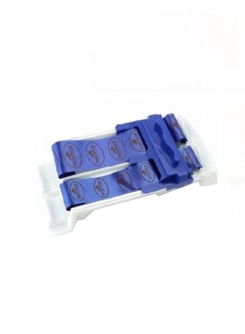 Double Dolmer Grape Leaves Rolling Machine Blue/White