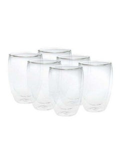 bodum 6-Piece Pavina Double Wall Glass Clear  - Image 5