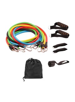 Generic 11- Pieces Yoga Stretch Band Set  - Image 1