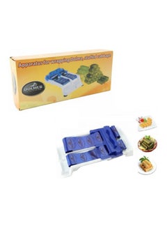 Generic Double Dolmer Grape Leaves Rolling Machine Blue/White  - Image 2