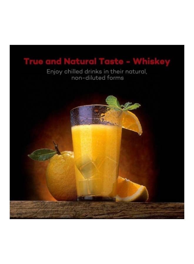 كينجريا طقم مكعبات ثلج من الإستانلس ستيل مكون من 4 قطع فضي - Image 3