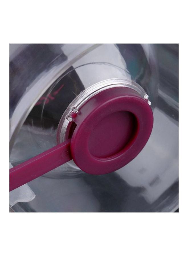 Generic - Plastic Batter Dispenser Purple/Clear 17x11x18.5cm - Image 1