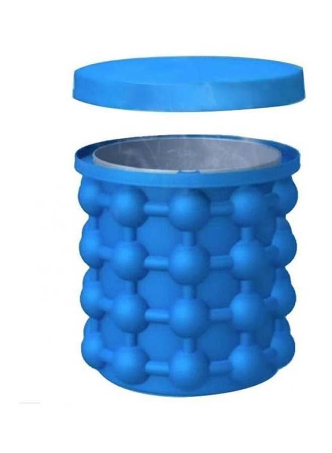 KOOVON Ice Cube Bucket Blue/White 