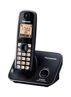 Panasonic Cordless Landline Telephone Black 