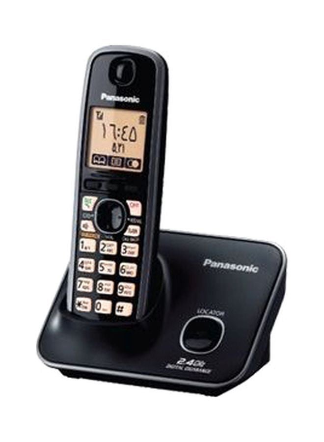 Panasonic Cordless Landline Telephone Black 