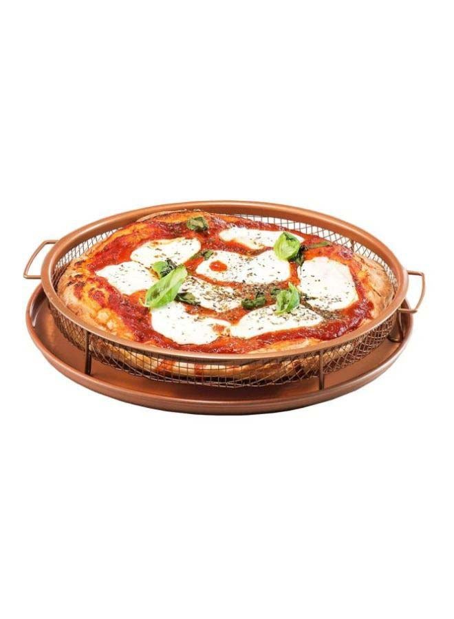 Generic Copper Round Crispy Tray Gold  - Image 5