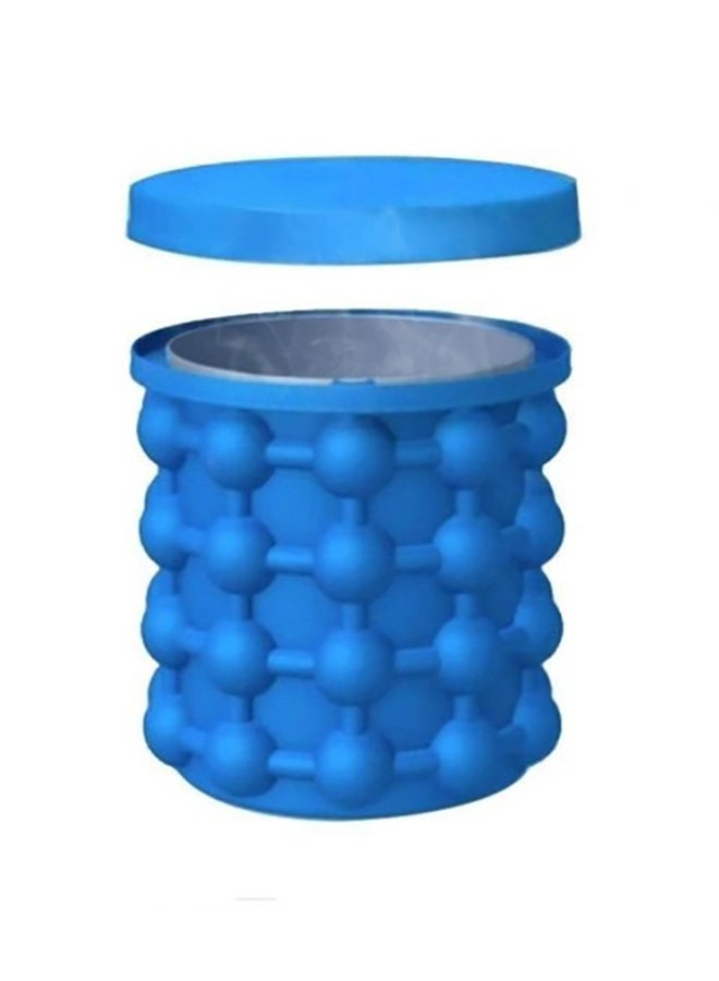 OUHOE Ice Cube Bucket Blue  - Image 1