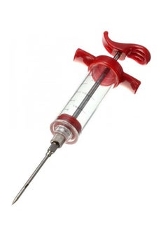 Generic Marinade Meat Injector Syringe Red/Clear  - Image 1