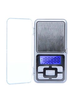 WeiHeng Electronic Digital Pocket Scale Silver/Grey 
