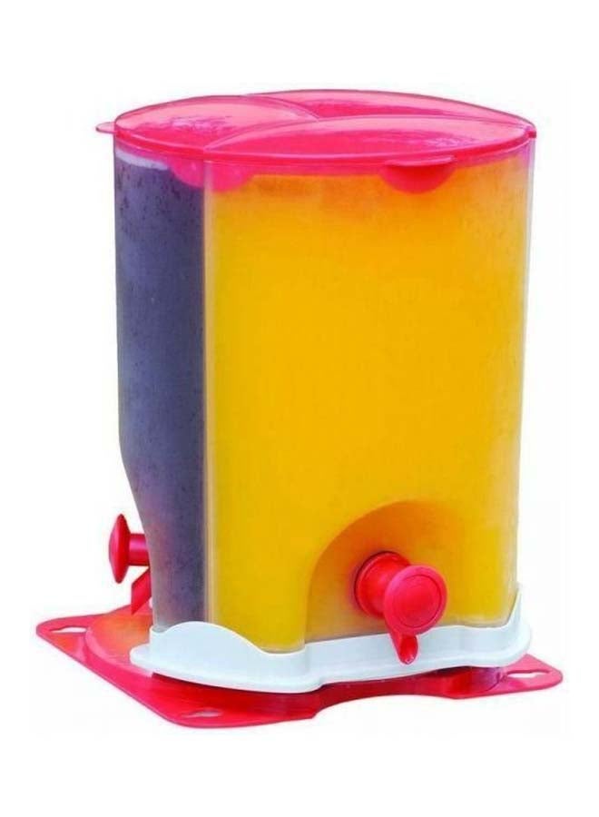 3 Compartments Drink Dispenser Multicolour