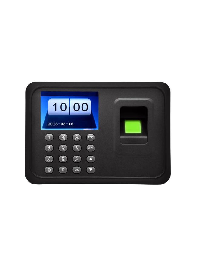 Generic LCD Biometric Machine Black  - Image 1