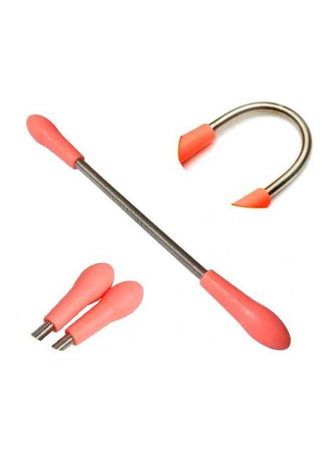 زنبرك إزالة شعر الوجه وردي / فضي - Image 2