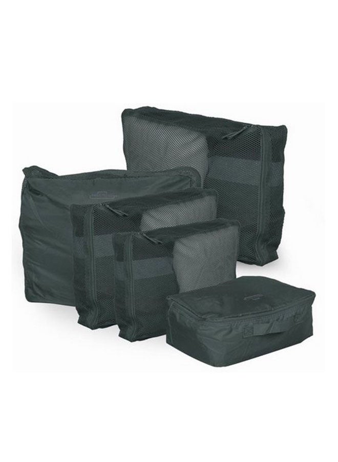 Generic - 5-Piece Travel Bag Organizer Set Grey - Image 1