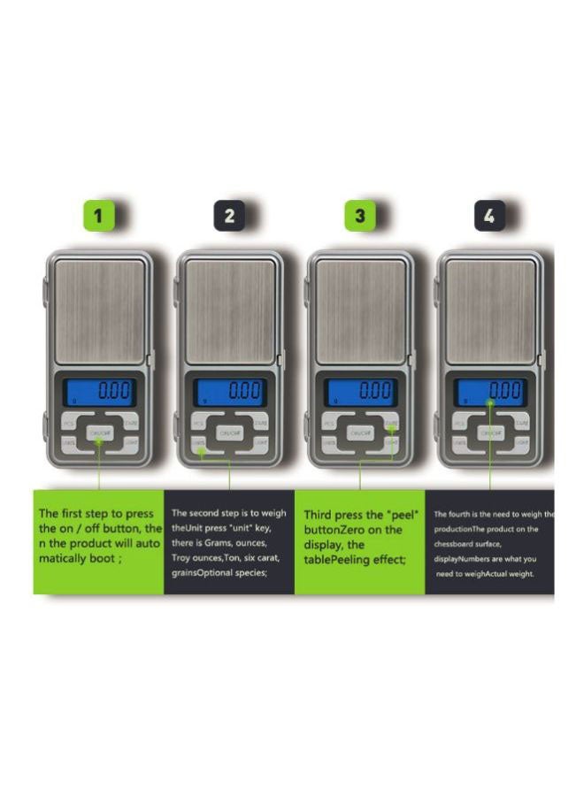 Electronic Pocket Jewellery Scale 2724495060735 Silver  - Image 5