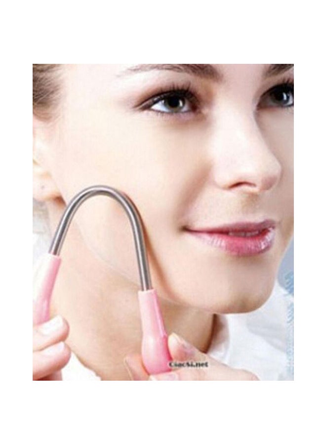 Facial Hair Spring Remover Skin Pink/Silver - Image 3