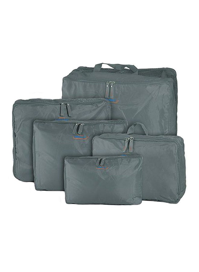 Generic - 5-Piece Travel Bag Organizer Set Grey - Image 1