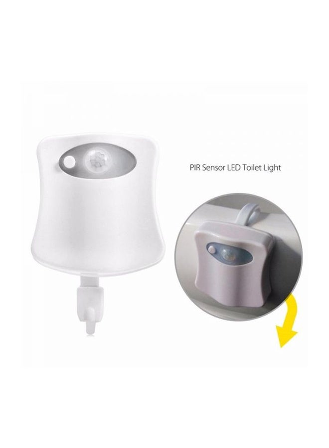 PIR Motion Sensor Activated LED Toilet Lamp Multicolour - Image 3