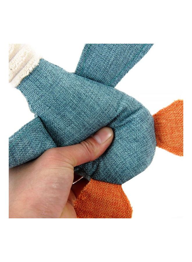 Generic Swan Chew Plush Toy Blue/Orange/White  - Image 2