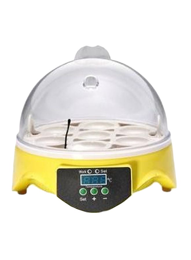 Generic 7-Piece Egg Hatchery Incubator Clear/Yellow/White  - Image 1
